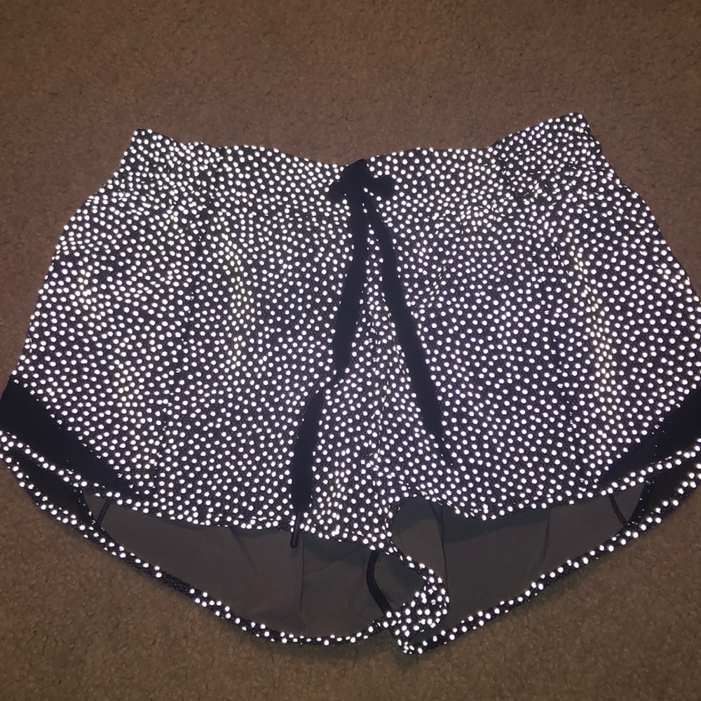 Lululemon Shorts- Frozen Fizz Reflective Silver